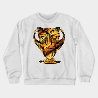 Goddess Vase Gold Crewneck Sweatshirt